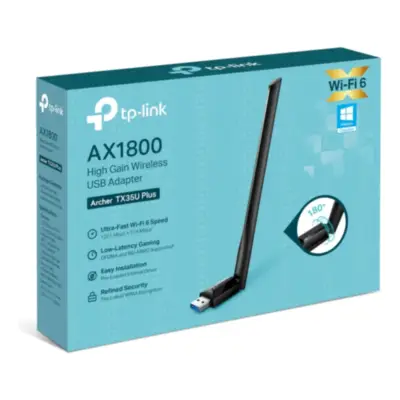 Adaptador Wifi Usb Dual Band Tp-Link Archer Tx35U Plus Hg Ax1800 Wifi6