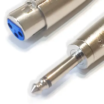 Detalles accesorios de Adaptador Canon 3 Pines Hembra A Plug 6,5 Mono Macho