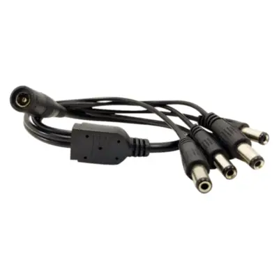 Adaptador Dc Hueco 5,5 X 2,1 Mm Hembra A 5 Machos (Pulpito)