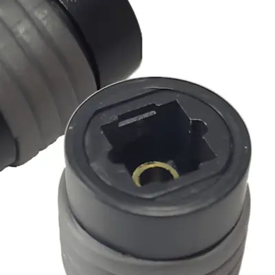 Detalles accesorios de Adaptador Empalme Hembra-Hembra Cable Optico Toslink-Toslink