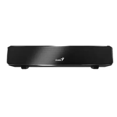 Vista lateral de Barra De Sonido Genius Usb Soundbar 100