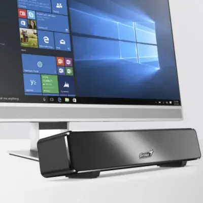 Detalles accesorios de Barra De Sonido Genius Usb Soundbar 100