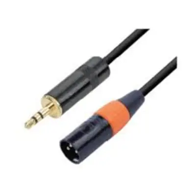 Detalles accesorios de Cable 3 Pines Xlr Canon A Miniplug 3,5Mm 0,9 Mts Balanceado