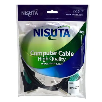 Detalles accesorios de Cable Dvi-D 24+1 Macho-Macho Dual Link 5 Mts