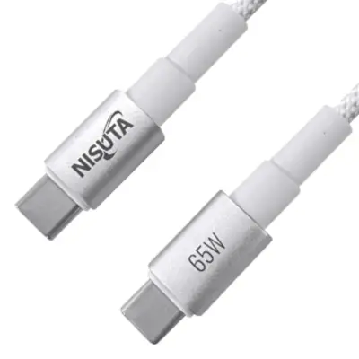 Detalles accesorios de Cable Usb C Macho / C Macho 1 Mts Pd 65W