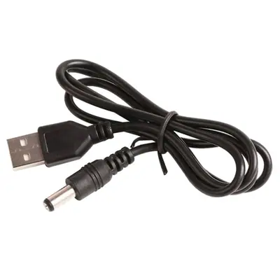 Detalles accesorios de Cable Usb A Macho / Plug Dc 5,5 X 2,1Mm Largo 1,8 M