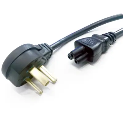 Cable Poder Alimentacion 220V Trebol Para Notebook 1,5 Mts 3X0,50 Mm2