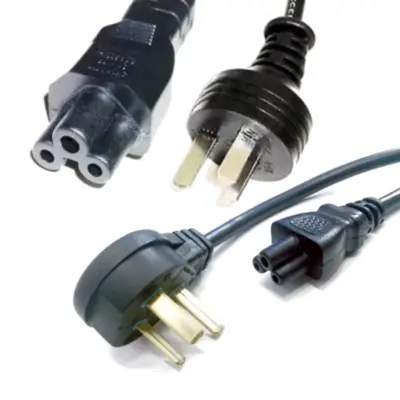 Detalles accesorios de Cable Poder Alimentacion 220V Trebol Para Notebook 1,5 Mts 3X0,50 Mm2