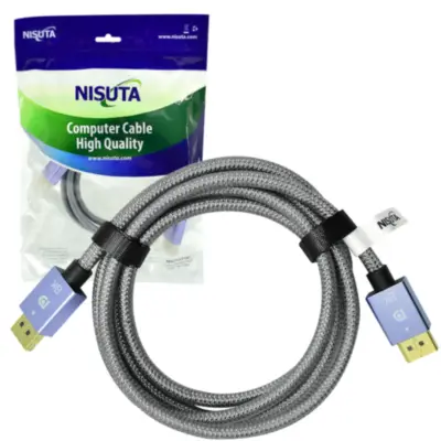 Detalles accesorios de Cable Displayport Macho-Macho 3 m 1.4v 240Hz y 8K 60Hz