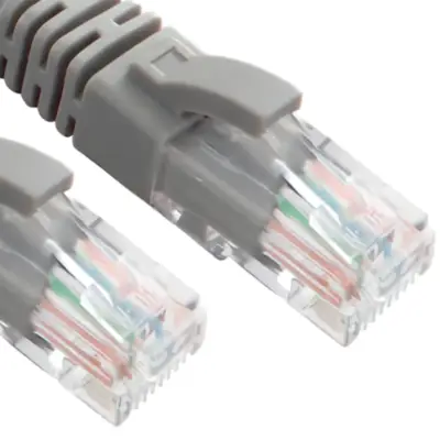 Vista lateral de Cable De Red Patchcord Rj45 20 Mts Cat 5E Bkt Inyectado