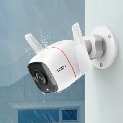 Detalles accesorios de Camara Seguridad Ip Wifi Cloud Tp-Link Tapo C310 Exterior