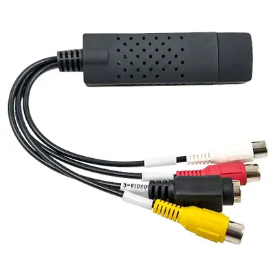 Vista lateral de Capturadora De Video Usb Easycap Belsic Cap2000