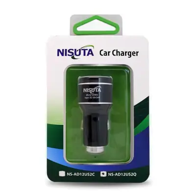 Detalles accesorios de Cargador Para Auto 12/24V Carga Rapida Qc 3.0 3,1A 2 Salidas