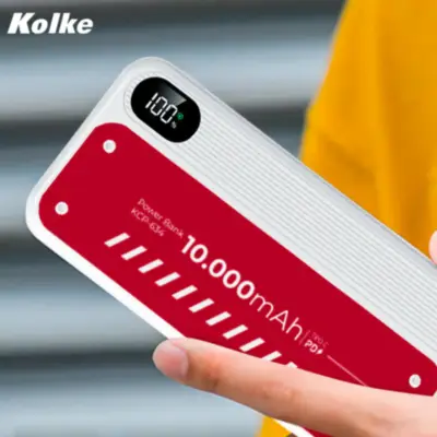 Detalles accesorios de Cargador Portatil 10000 Mah Carga Rapida Tecnologia Qualcom Kolke Kcp-634