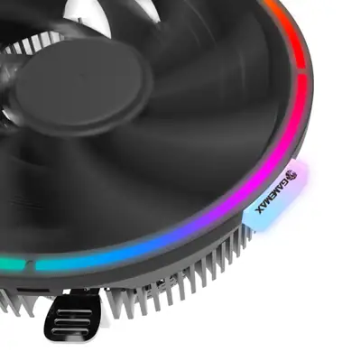Detalles accesorios de Cooler Amd Am4 Am5 Gamemax Gamma 200
