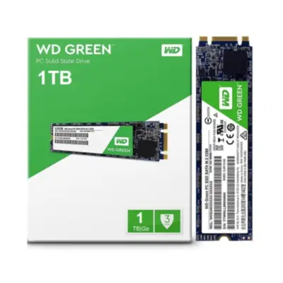 Detalles accesorios de Disco Ssd Estado Solido 1Tb M.2 Nvme Pcie Wd Green SN350 2280