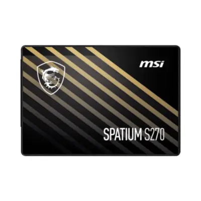 Detalles accesorios de Disco SSD Estado Solido 480Gb 2,5 MSI Spatium S270