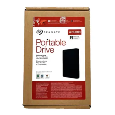 Detalles accesorios de Disco Rigido Portatil 4Tb Seagate Usb 3.0 Negro Stgx4000400