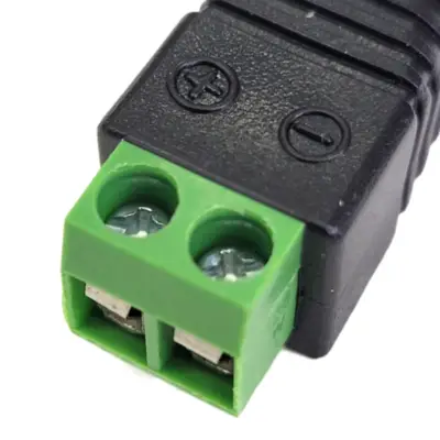 Detalles accesorios de Conector Ficha Rca Macho Plug A Bornera