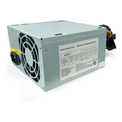 Vista lateral de Fuente 600W 20+4 Satax2 Molexx2 Oem Fan 8Cm