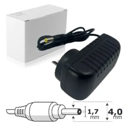 Detalles accesorios de Fuente 12 V 2 A Belsic 26317 P/Monitor Ficha 4,0 X 1,7 Mm