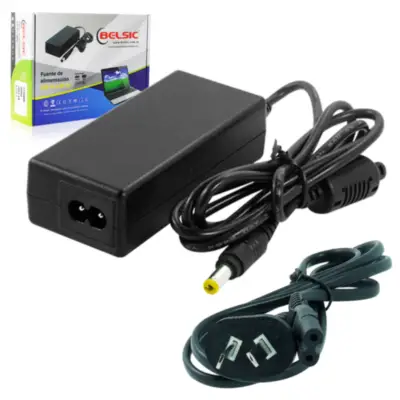 Detalles accesorios de Fuente 12 V 5 A Belsic 26340 Cargador P/Notebook Ficha 5,5 X 2,1 Mm