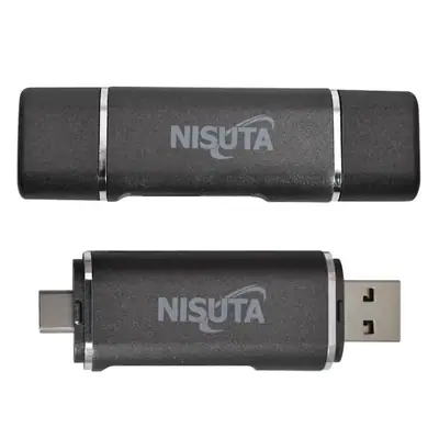 Detalles accesorios de Lector Usb Tipo A + C + Micro P/ Tarjetas SD MicroSD TF Hasta 512 Gb