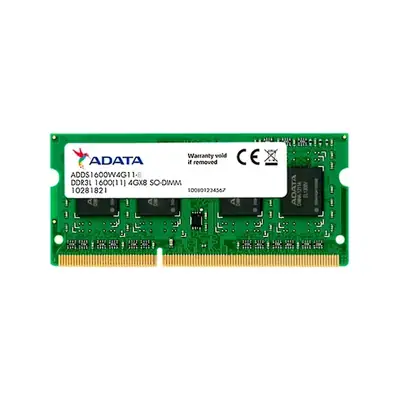 Memoria Sodimm Ddr3 4Gb Ddr3-L 1600Mhz Adata Adds1600W4G11