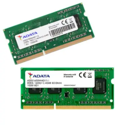 Detalles accesorios de Memoria Sodimm Ddr3 4Gb Ddr3-L 1600Mhz Adata Adds1600W4G11