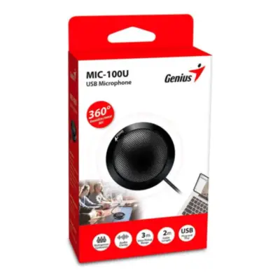 Detalles accesorios de Microfono Para Conferencia 360 Grados Usb Genius Mic-100U