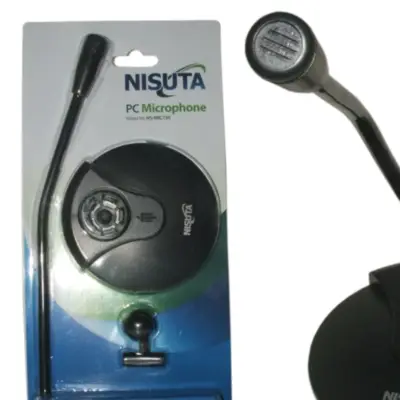 Detalles accesorios de Microfono Para Pc De Pie Nisuta NSMIC130