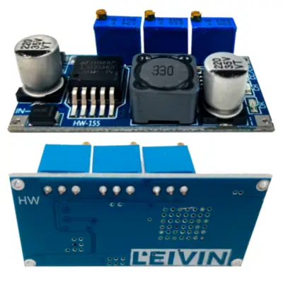 Detalles accesorios de Modulo Placa Dc-Dc Step-Down De 4/40V A 1,25/35V 3A Max C/ Control Amperaje Pldc560