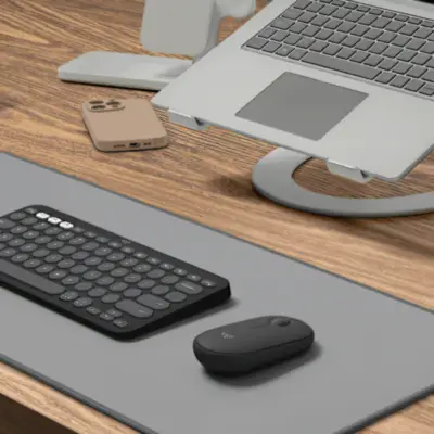 Detalles accesorios de Mouse Inalambrico Logitech M350 Pebble 2 Negro