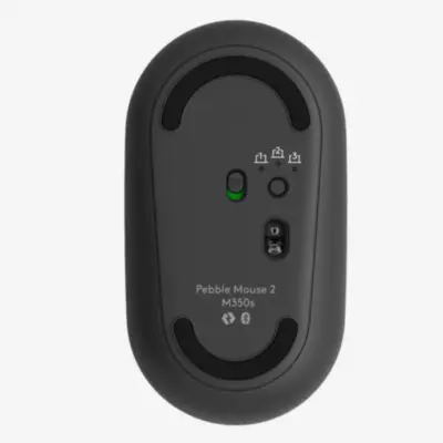 Detalles accesorios de Mouse Bluetooth Inalambrico Logitech M350 Pebble 2 2,4 Ghz + BT Negro
