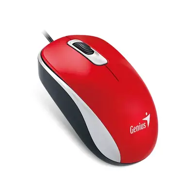 Mouse Genius Dx-110 Usb 1000 Dpi Rojo