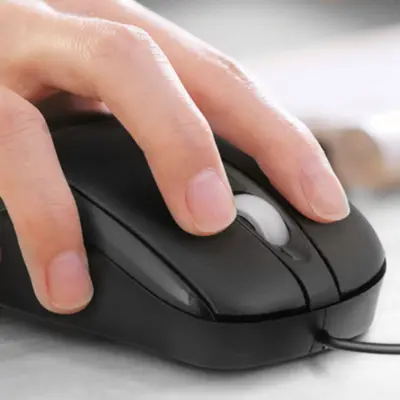 Vista lateral de Mouse Xtech Xtm-175 Usb 2 Bot 1000 Dpi