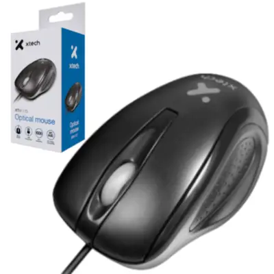 Detalles accesorios de Mouse Xtech Xtm-175 Usb 2 Bot 1000 Dpi