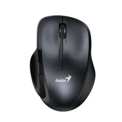 Vista lateral de Mouse Inalambrico Genius Ergo 8200S Gris Acero 5 Botones