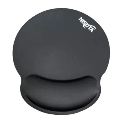 Detalles accesorios de Mouse Pad Con Apoyamunecas De Gel Nisuta