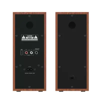 Detalles accesorios de Parlantes 220V Genius SP-HF800BT BT5.3 Madera 20W
