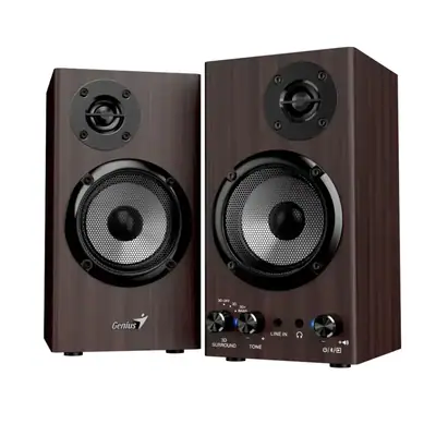 Parlantes 220V Genius Sp-Hf520Bt Bt5.3 Marron 20W