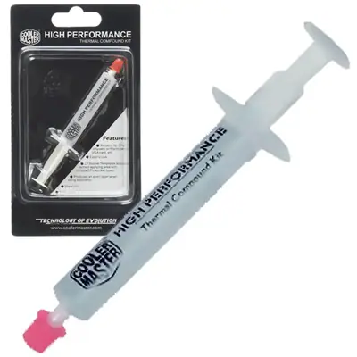 Detalles accesorios de Grasa Disipadora Termica Jeringa Cooler Master Htk-002-U1