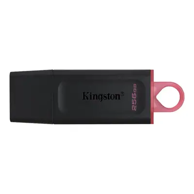 Vista lateral de Pendrive 256Gb Usb 3.2 Kingston Dtx Exodia Negro