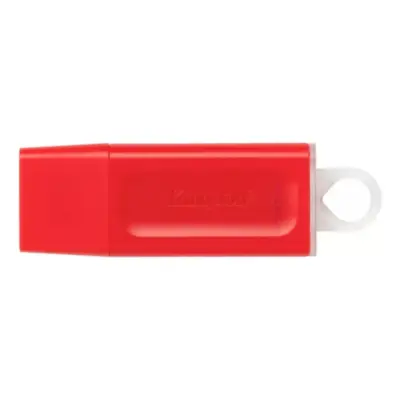 Vista lateral de Pendrive 64Gb Usb 3.2 Kingston Dtx Exodia Rojo