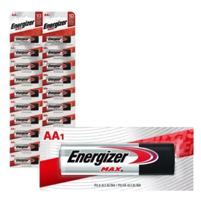 Detalles accesorios de Pila Aa Alcalina Energizer Blister X1
