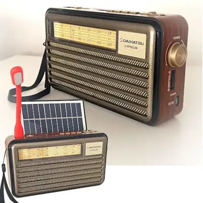 Radio Am/Fm Daihatsu D-Rp60 Usb Recargable Bluetooth Mp3