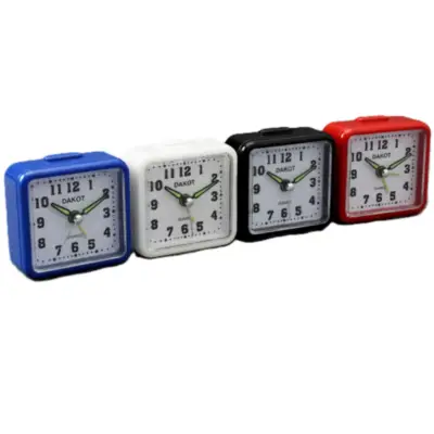 Detalles accesorios de Reloj Despertador 4 agujas Dakot A3 Negro