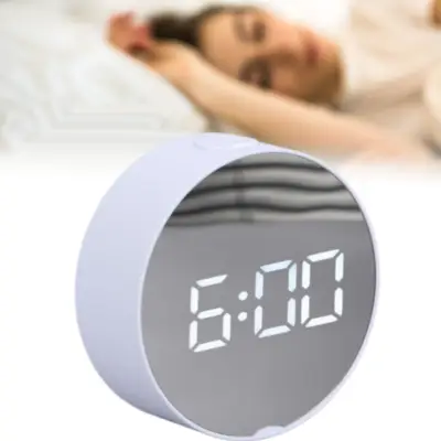 Detalles accesorios de Reloj Despertador Digital Led con espejo DT-6505