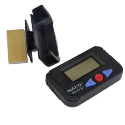 Vista lateral de Reloj Digital Soporte Autoadhesivo Nako NA-613C