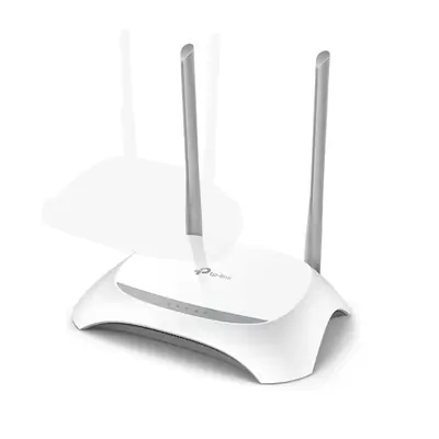 Vista lateral de Router Wifi 300Mbps 4Pto 2Ant Fija Tp-Link Tl-Wr850N